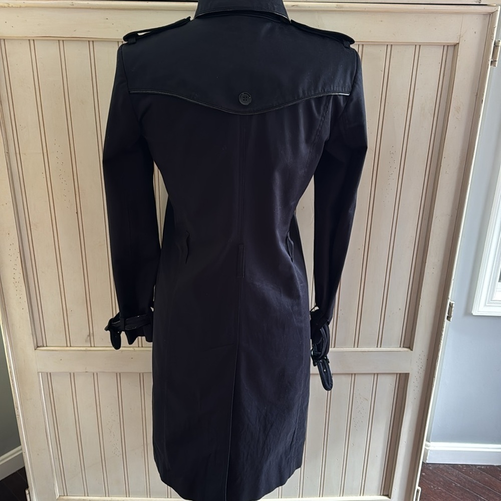 Burberry  Women's Timeless & Classic Midnight Double-Breasted Trench Coat - Picture 6 of 16